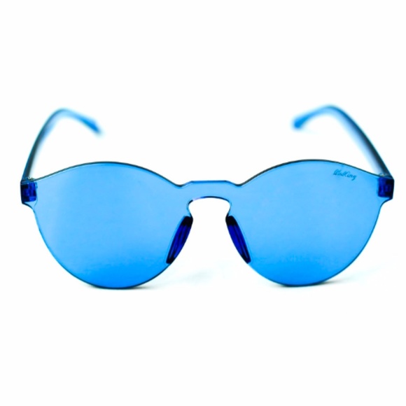 🔥ON FIRE🔥Transparent Round Retro Sunglasses 😎🌴 - Picture 7 of 8